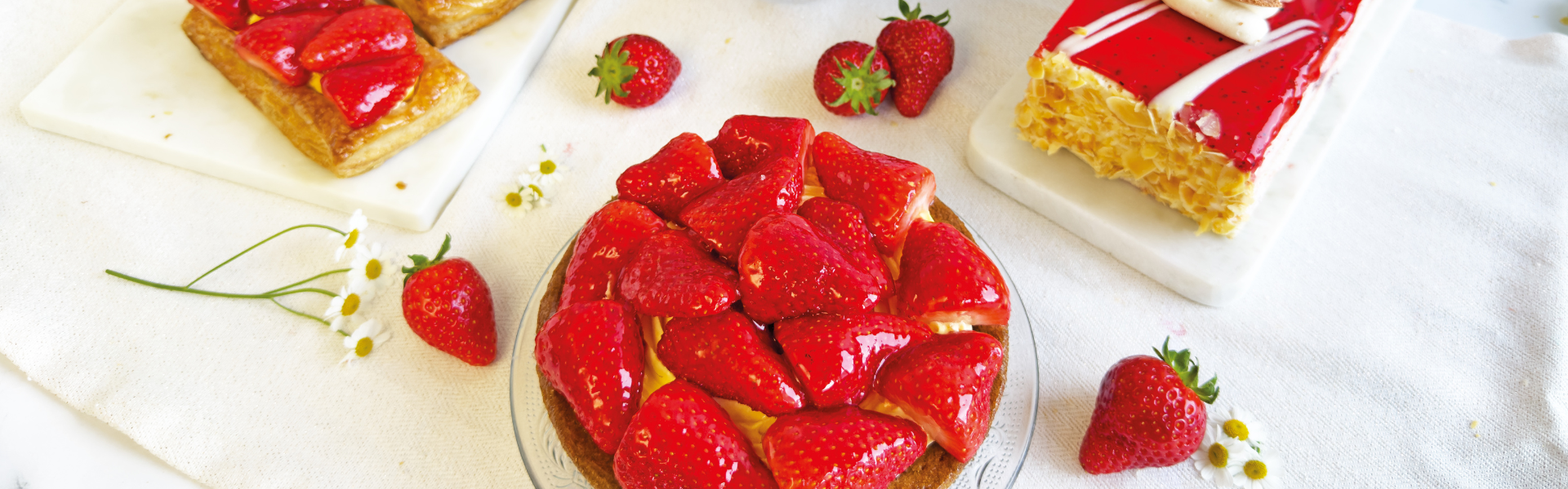 aardbeientaart!