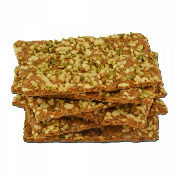 crackers low carb kaas pompoen