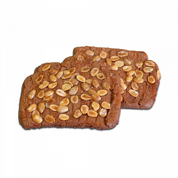 speculaasbrokken met amandelen