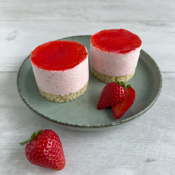 aardbeien cakegebak