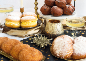 Oliebollenverkoop rond de jaarwisseling