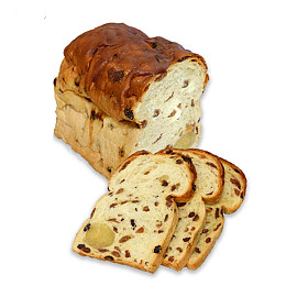 174 meesterbakker voskamp grootbrood rozijnenbrood met spijs halfje
