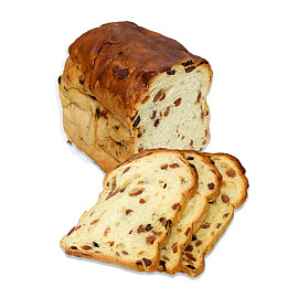 175 meesterbakker voskamp grootbrood rozijnenbrood zonder spijs halfje