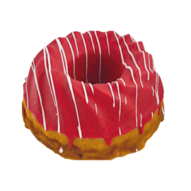 3494 mv december sint caketulband chocolade rood